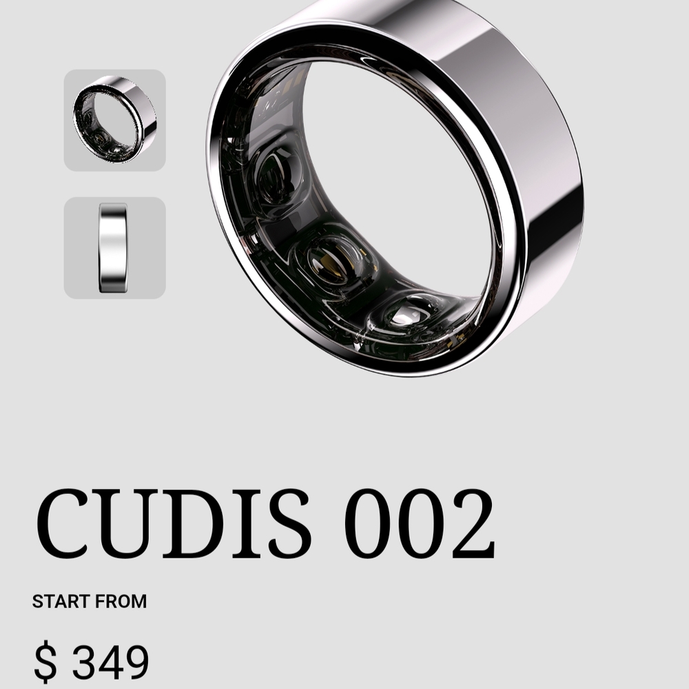 Silver Smart Ring